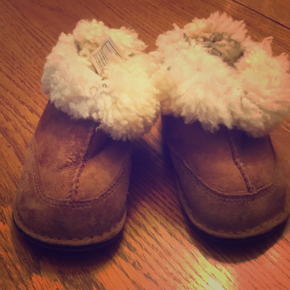 Ugg Boo Shearling Toddler Slippers